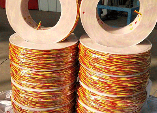 田家庵矿用放炮线爆破线的连接方法